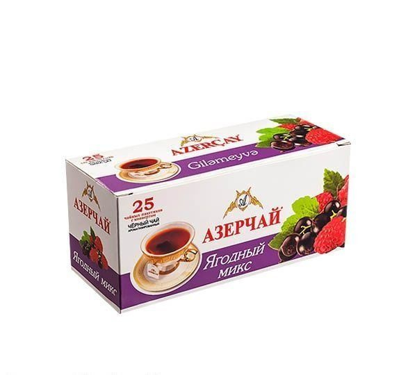Чай Азерчай Ягодный 1,8*25 пак сашет #1