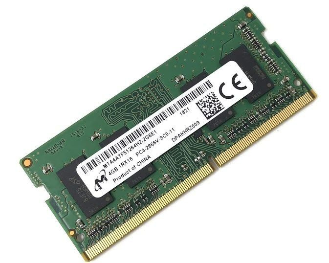 Модуль оперативной памяти Micron 4 ГБ DDR4 PC21300 2666 MHz CL 19