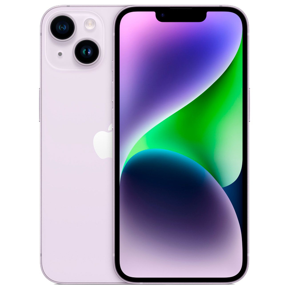 Apple Смартфон iPhone 14 Фиолетовый/Purple, 6/256 ГБ, фиолетовый