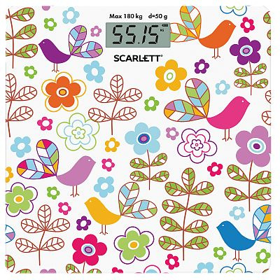 Напольные весы Scarlett SC-BS33E026, разноцветный #1