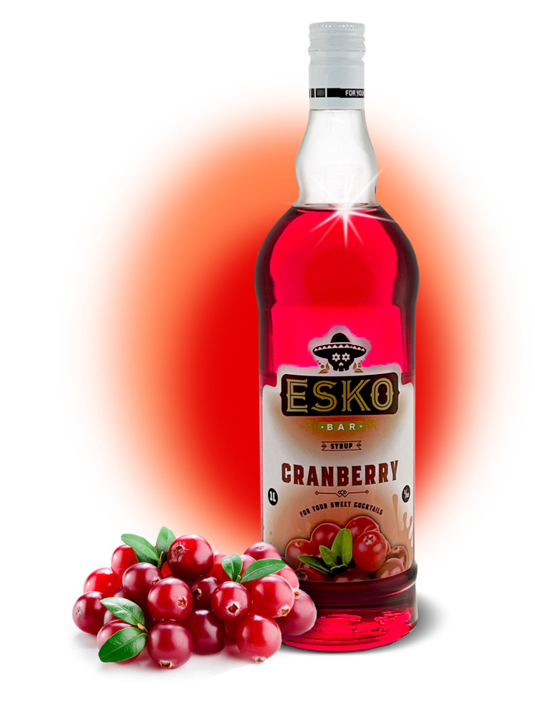 Сироп Esko Bar Cranberry (1L) #1