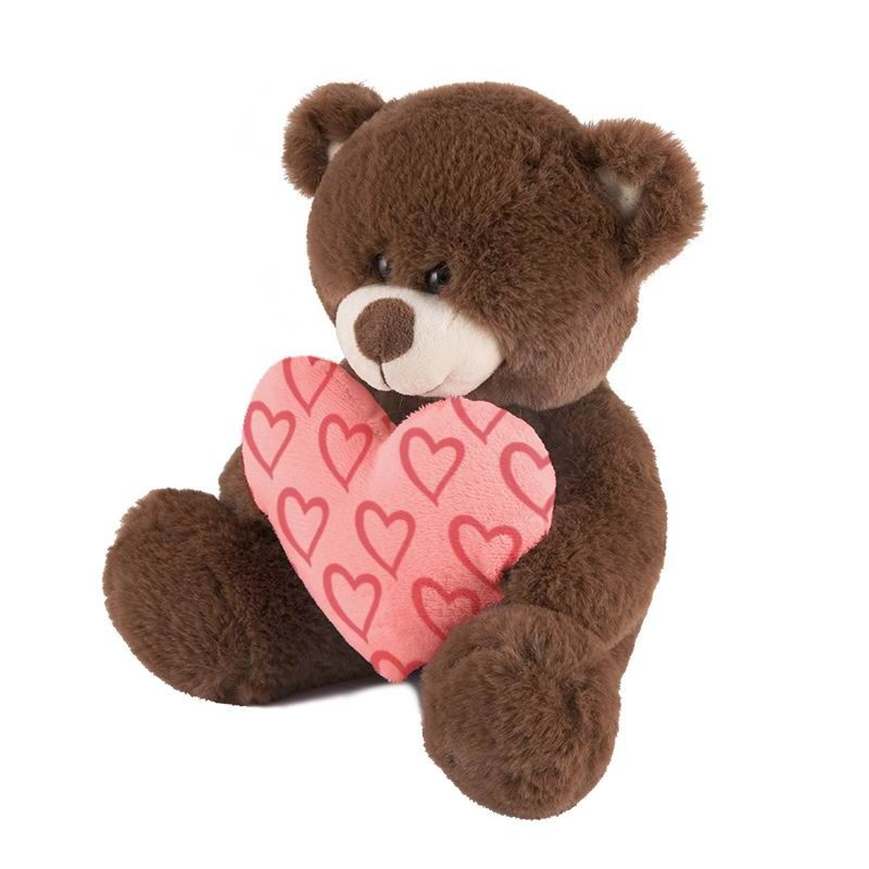 Мягкая игрушка Maxitoys Мишка Стесняшка с Сердцем, 23 см купить на OZON ...