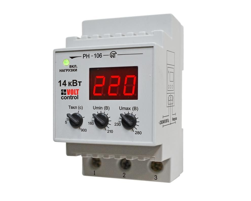 Реле напряжения РН-106 - купить по выгодной цене в интернет-магазине ...