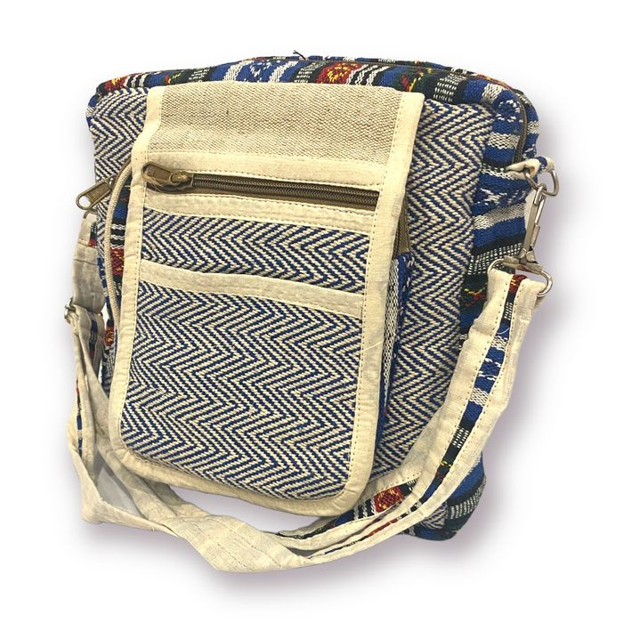 Сумка непальская на лямке из хемпа в этническом стиле #1 #1