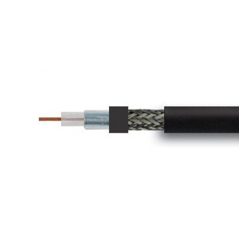 Кабель PicoCell 5D-FB CCA PVC (черный) 10 м. - купить по низкой цене в ...