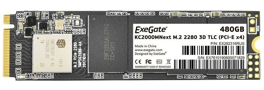 ExeGate 480 ГБ Внутренний SSD-диск EX282316RUS (EX282316RUS) #1