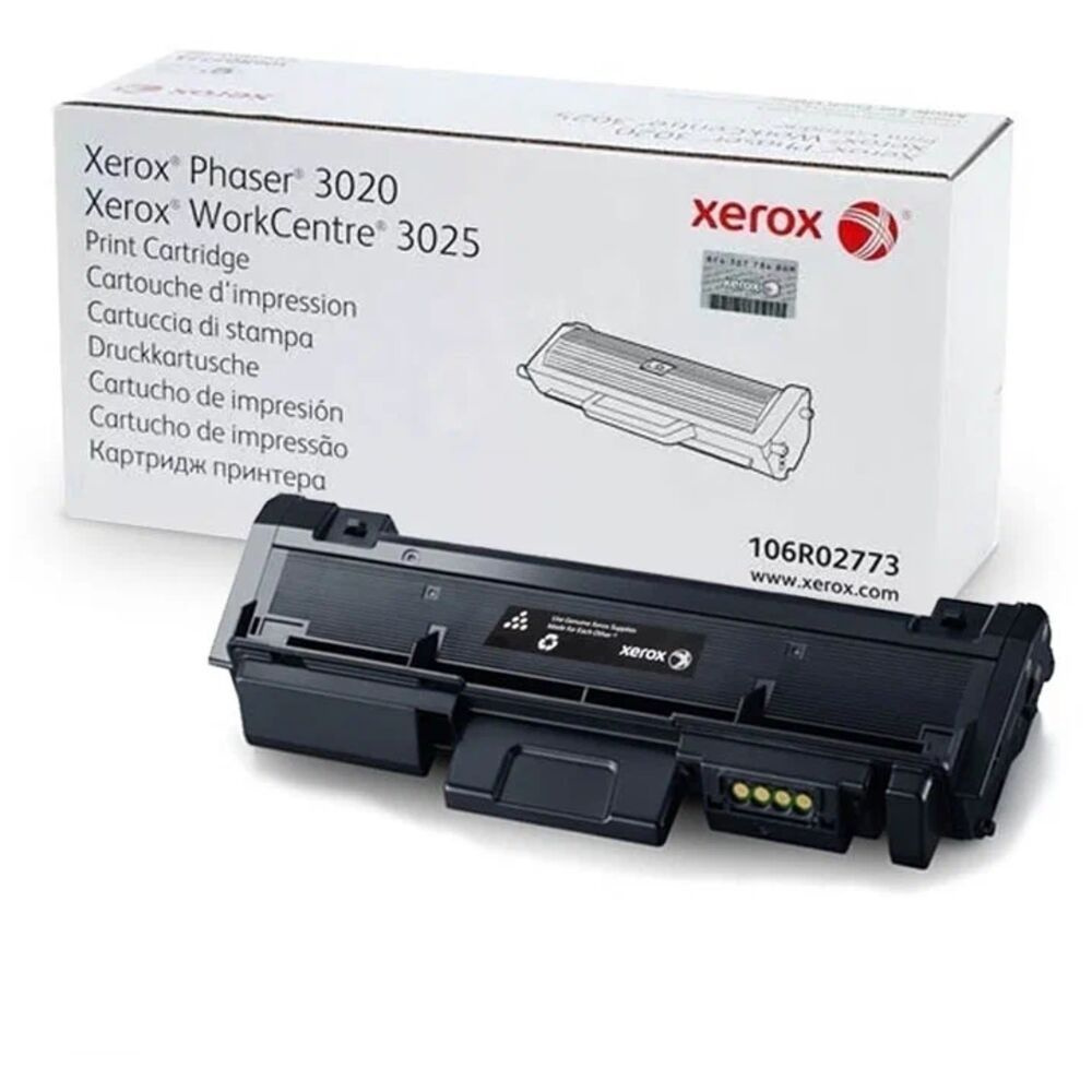 Картриджи xerox оригинал. Xerox Phaser 3020 картридж. Картридж Xerox 106r02773. Картридж для принтера Xerox 3025. Принтер Xerox 3025.