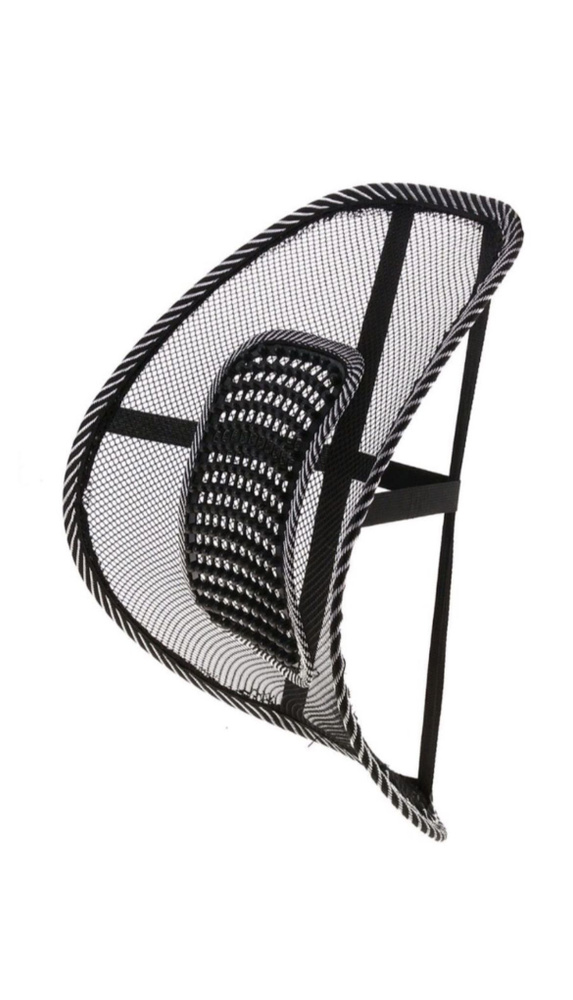 Подушка массажная для осанки на сиденье автомобилей / Поясничный упор, спинка для кресла для спины  #1