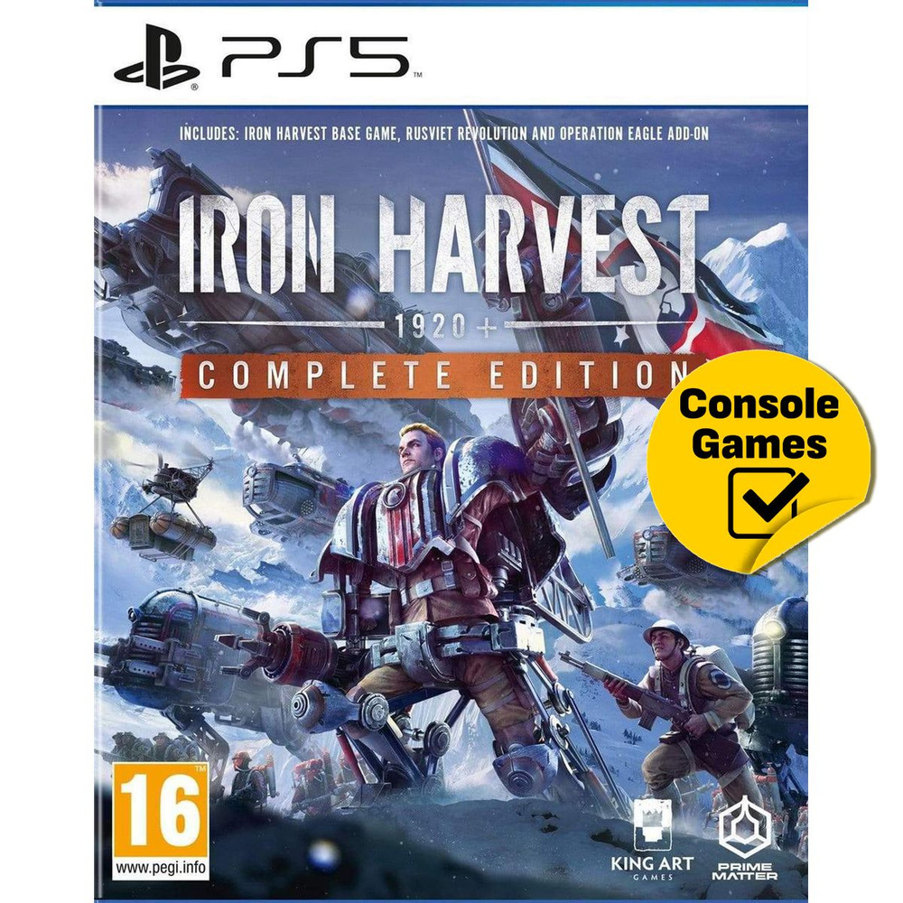 Игра Iron Harvest (PlayStation 5, Русская версия) купить по низкой цене с  доставкой в интернет-магазине OZON (1237661285)