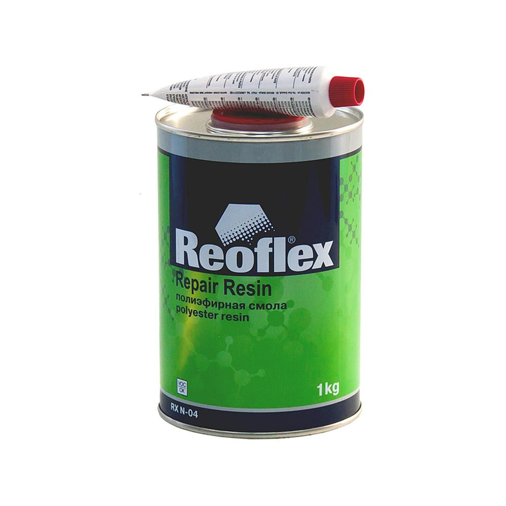 REOFLEX RX N-04 Repair Resin Полиэфирная смола 1 кг. с отвердителем #1