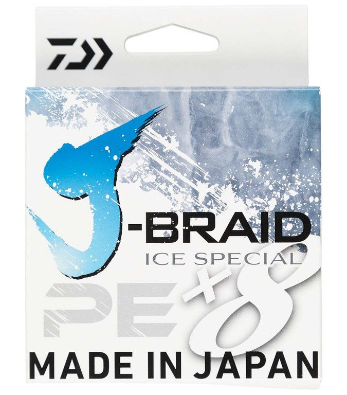 Шнур Daiwa J-Braid Ice Special X8E 0.18mm-50m Island Blue #1