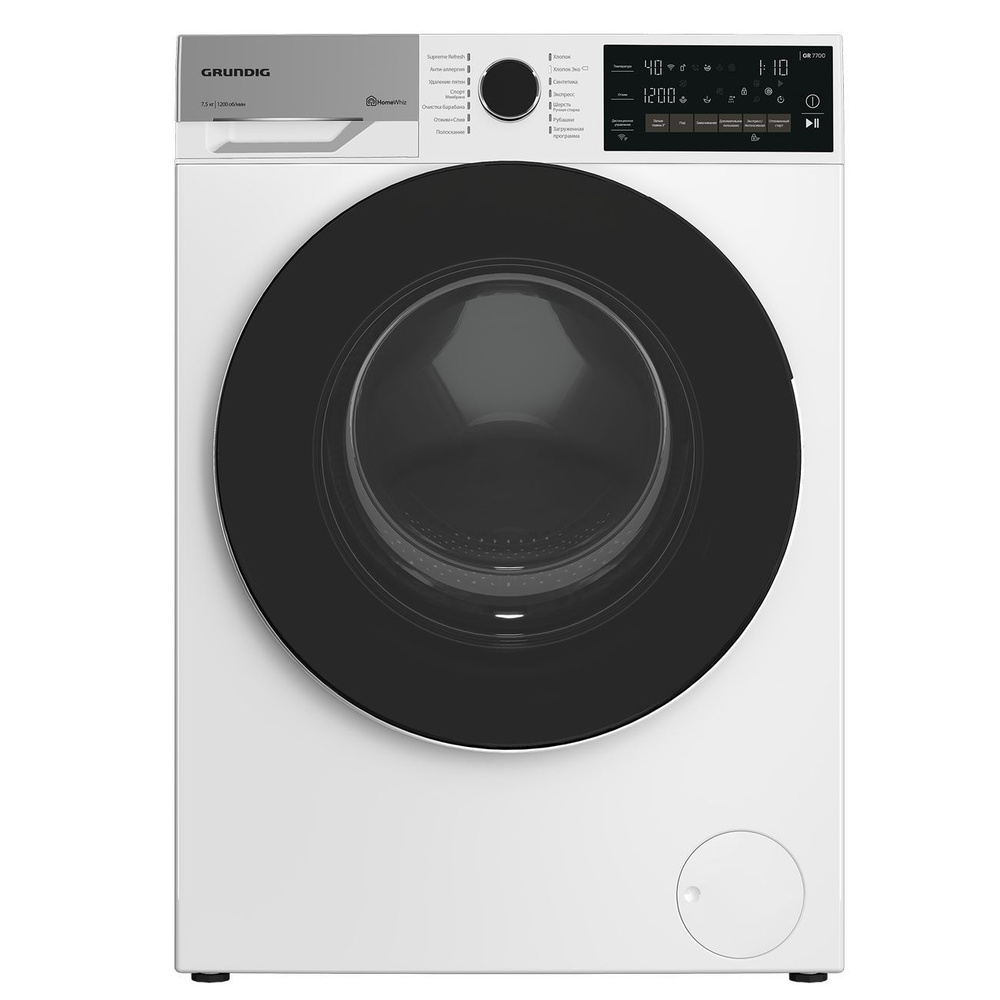 Grundig Стиральная машина GW7 P77H21 W, белый, прозрачный купить на ...