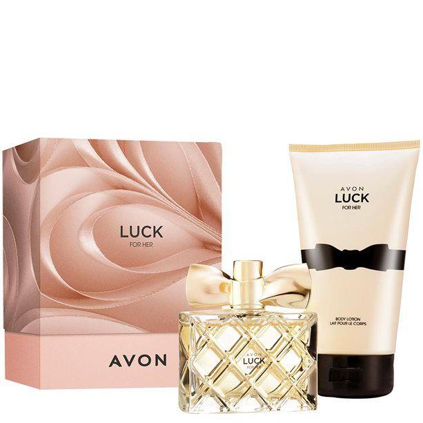 Парфюмерно-косметический набор "Avon Luck для нее" #1