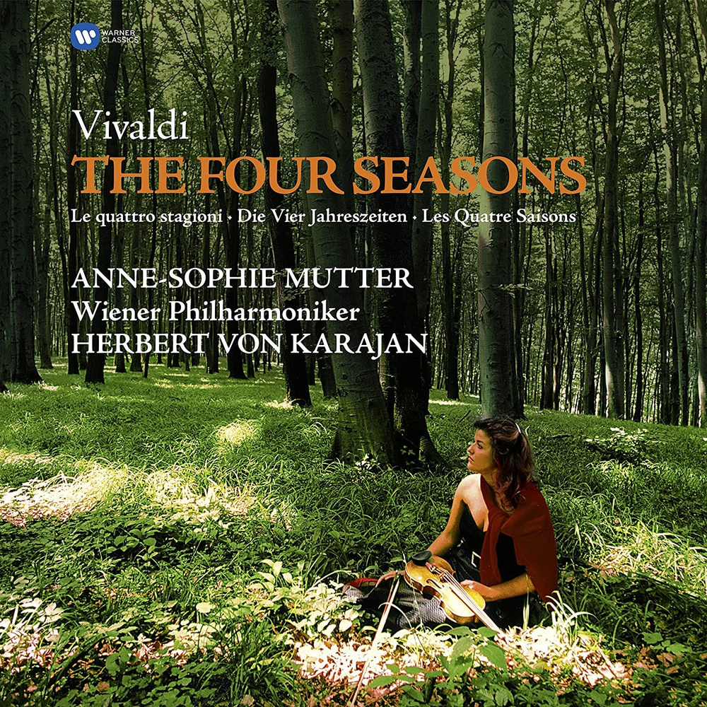 Antonio Vivaldi The Four Seasons Anne-Sophie Mutter Herbert von Karajan Wiener Philharmoniker Вивальди #1