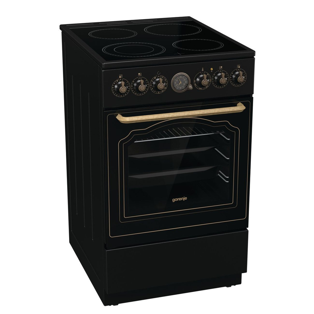 Электрическая плита (50-55 см) Gorenje GECS5B70CLB - купить по выгодной ...