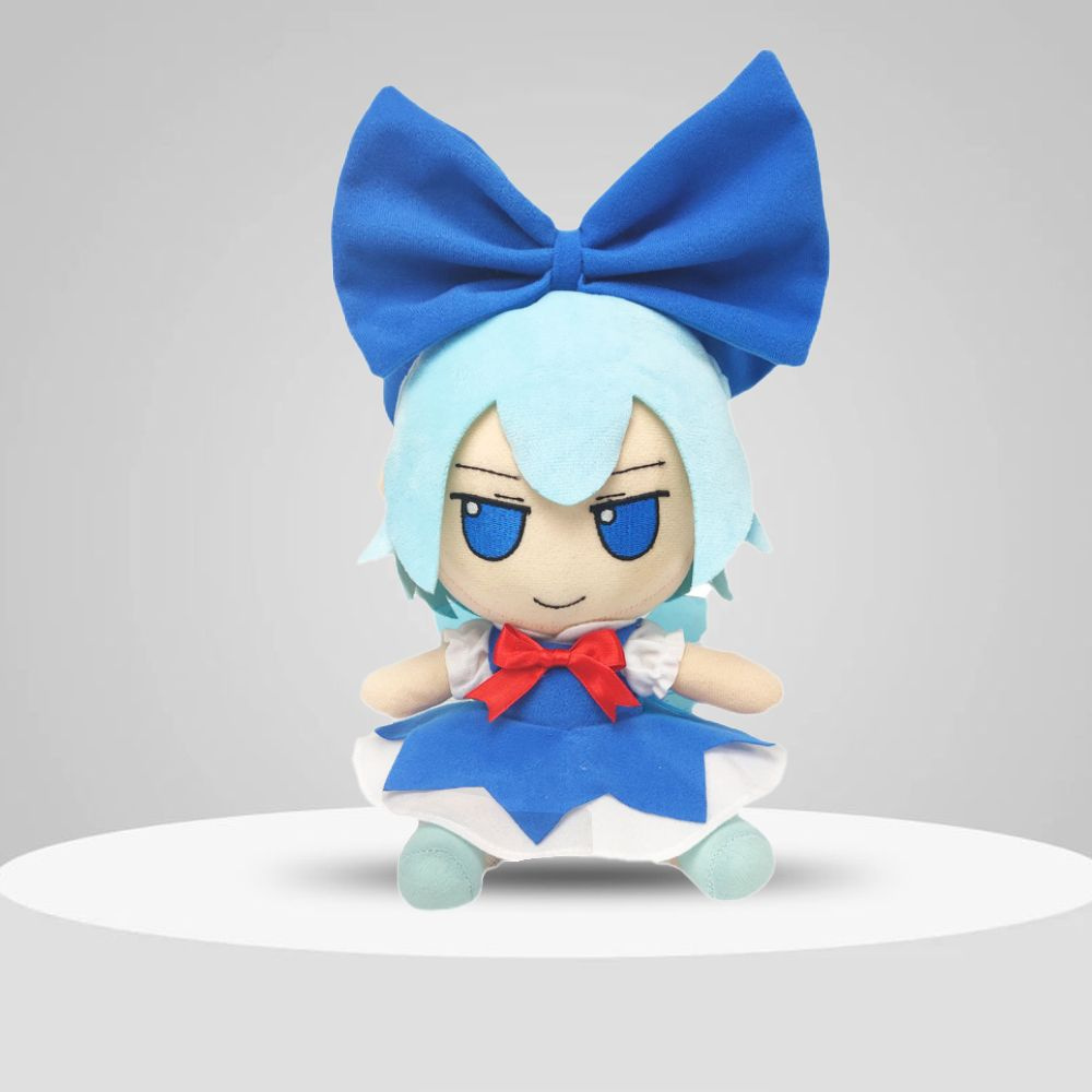 Аниме Мягкие Игрушки TouHou Project Fumo Cirno / Чирно Плюшевая Игрушка  Антистресс 20 CM - купить с доставкой по выгодным ценам в интернет-магазине  OZON (789443534)