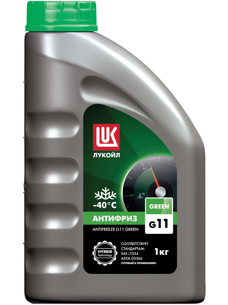 Антифриз Лукойл (Lukoil) ЛУКОЙЛ G11 зеленый 1кг купить по выгодной цене ...