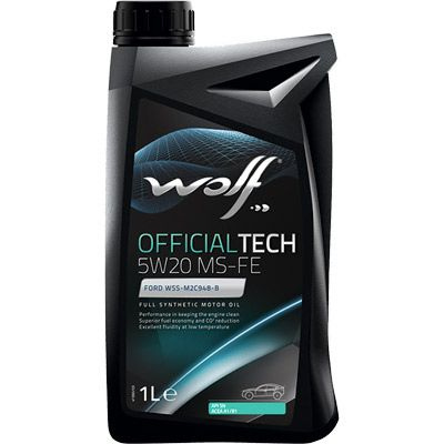 Wolf officialtech 5W-20 Масло моторное, Синтетическое, 1 л #1