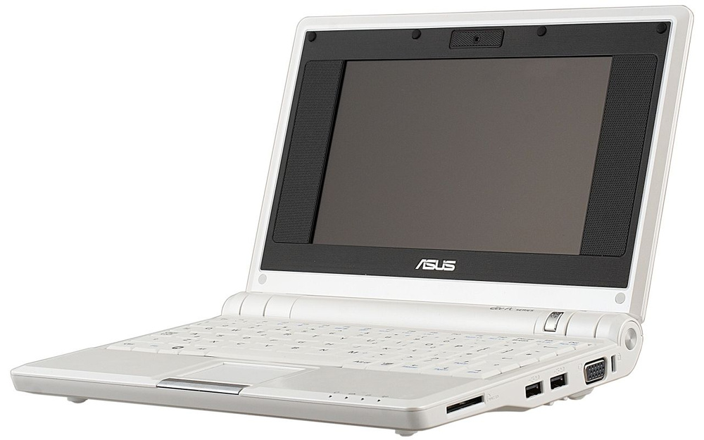 ASUS Ноутбук 7", RAM 512 МБ, SSD, Windows Home, белый, Русская раскладка #1