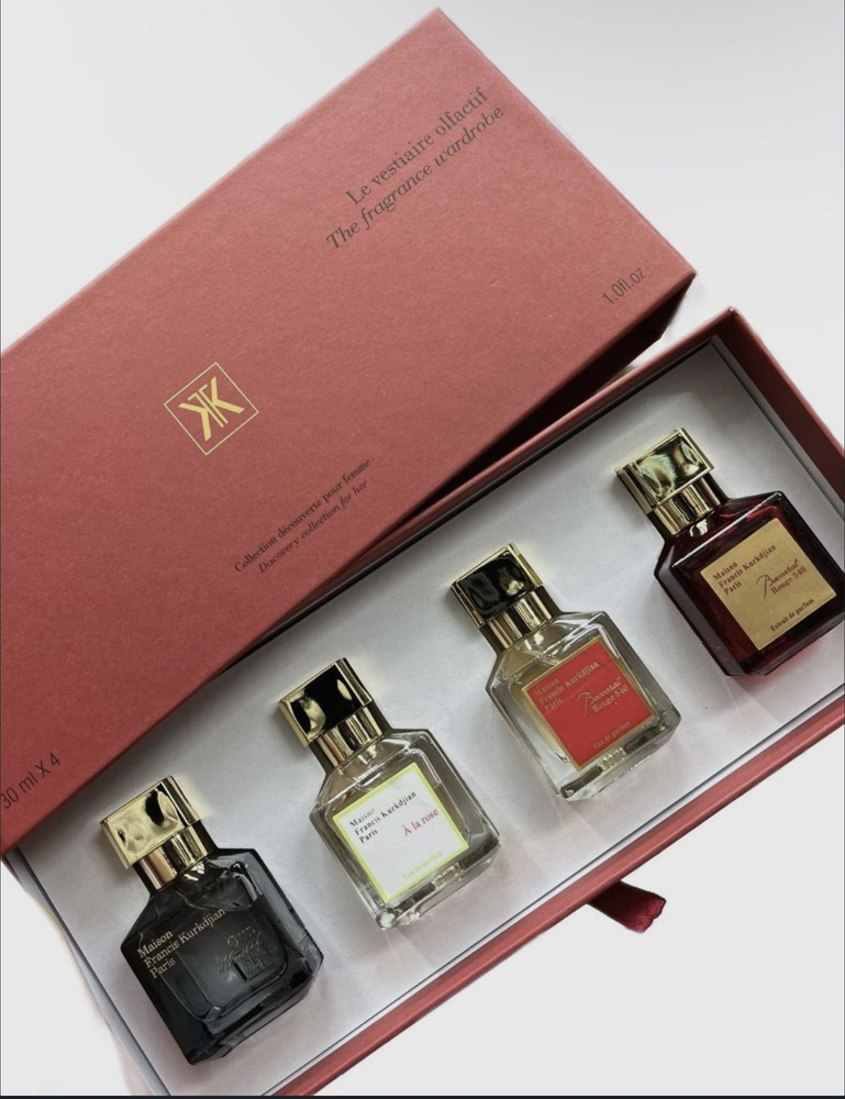 Подарочный парфюмерный набор Maison Francis Kurkdjian 4*30 ml