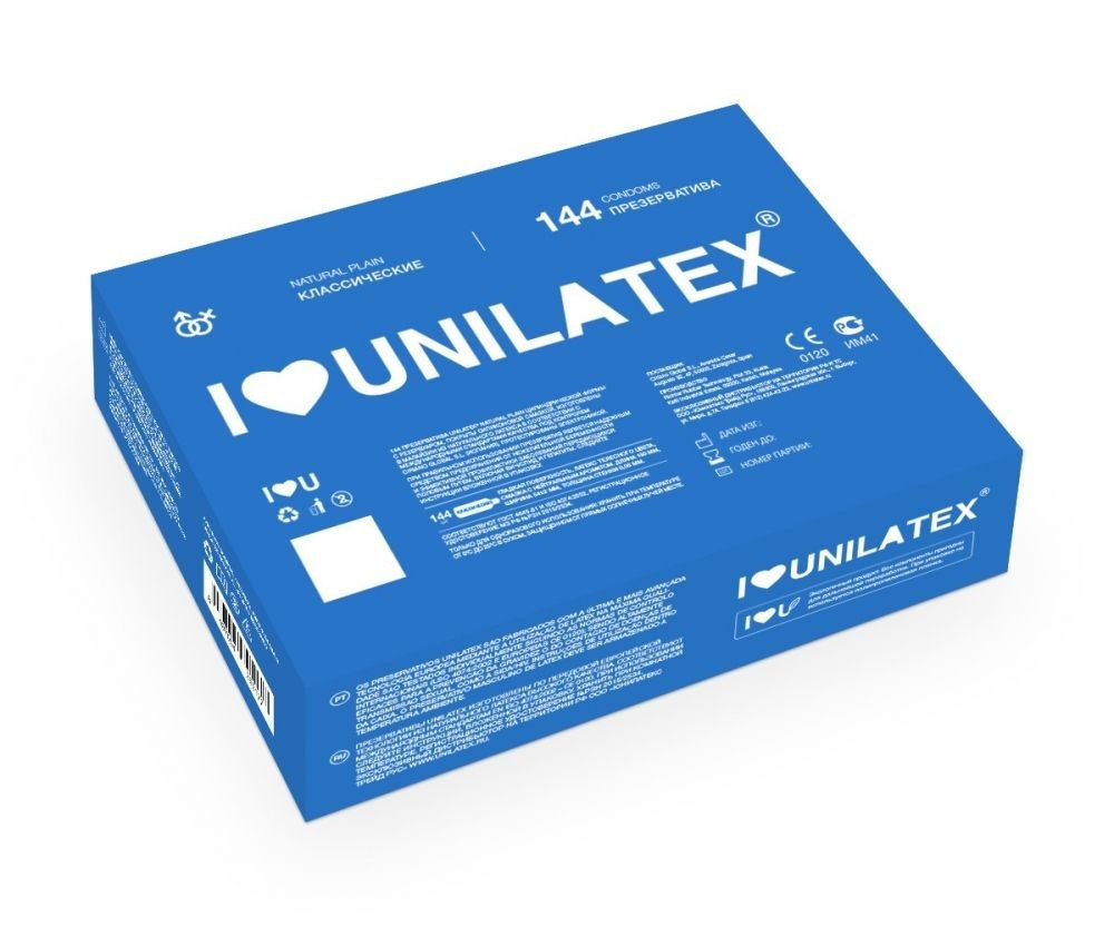 Презервативы ультратонкие Unilatex,гипоаллергенные для мужчин Natural Plain  - 144 шт - купить с доставкой по выгодным ценам в интернет-магазине OZON  (769330800)