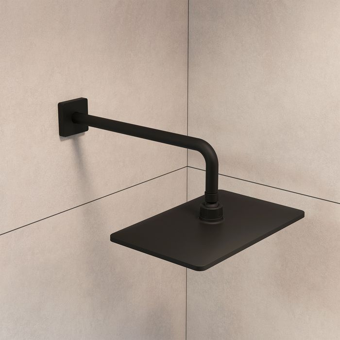 Кронштейн для верхнего душа, IDDIS, матовый черный, Slide, SLI39BSi61 ...