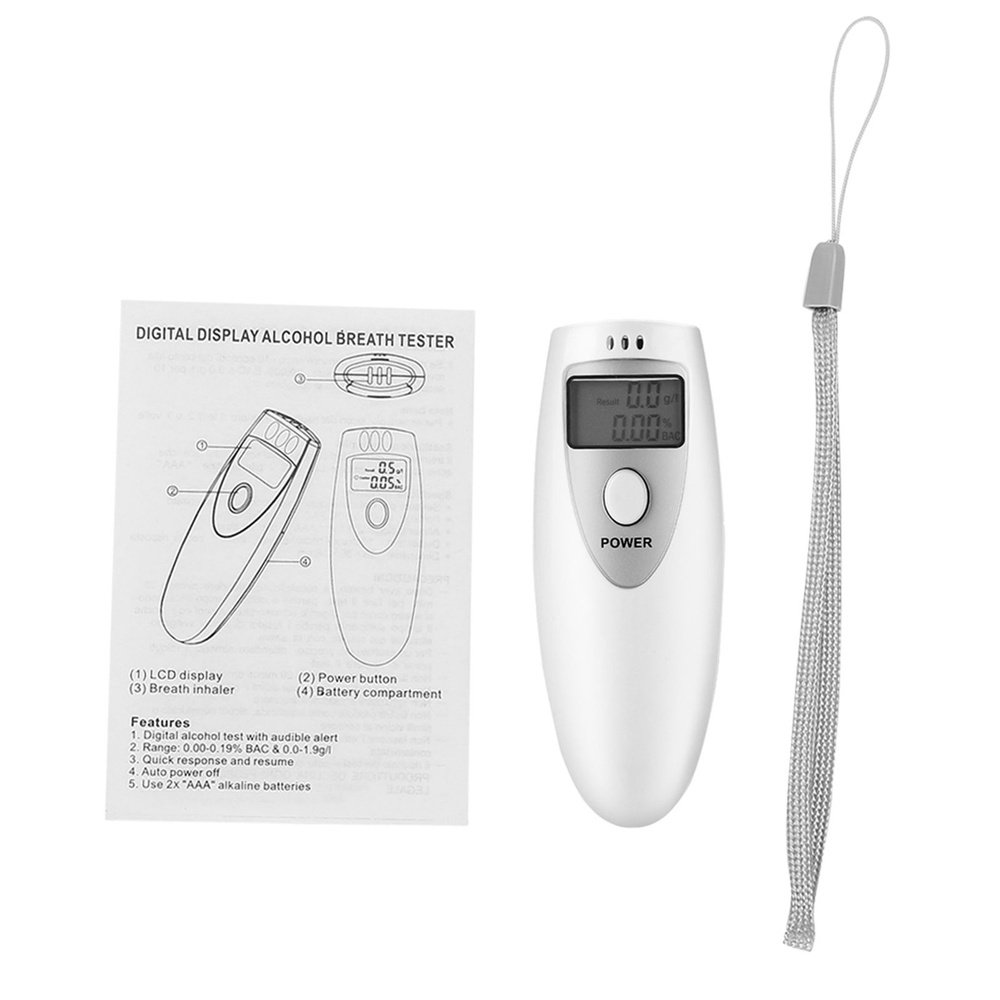 Купить Одноэкранный алкотестер по низкой цене в интернет-магазине OZON ...