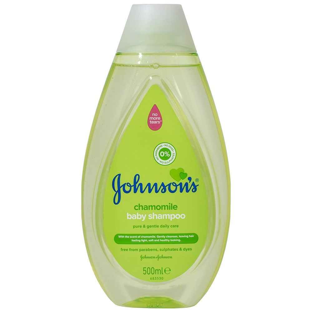 Шампунь детский Johnson's Baby Shampoo Camomile с ромашкой 500 мл (Из Финляндии)  #1