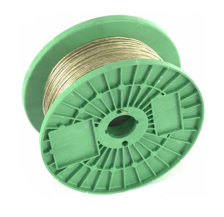 Трос металлополимерный ПР -3,5 катушка 100м - купить по выгодной цене в ...