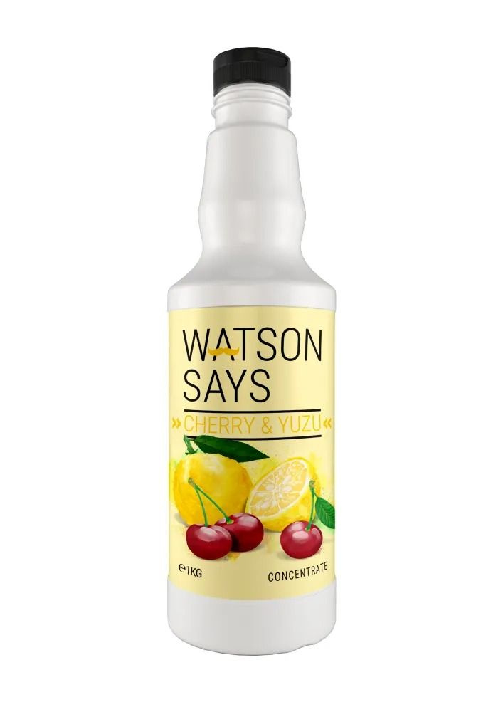 Основа для лимонадов и коктейлей WATSON SAYS Вишня - Юзу 1кг #1