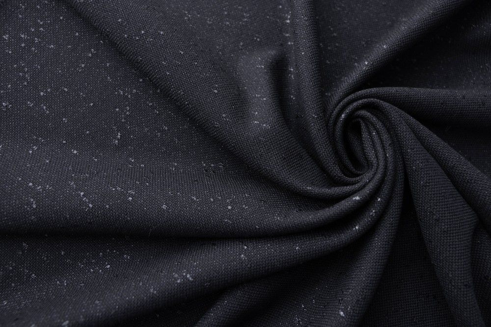 Ткань черная шерсть с блеском купить на OZON по низкой цене (871305043)