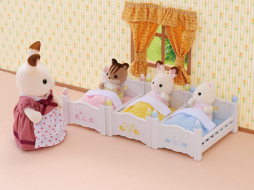 Sylvanian families кровать трехъярусная