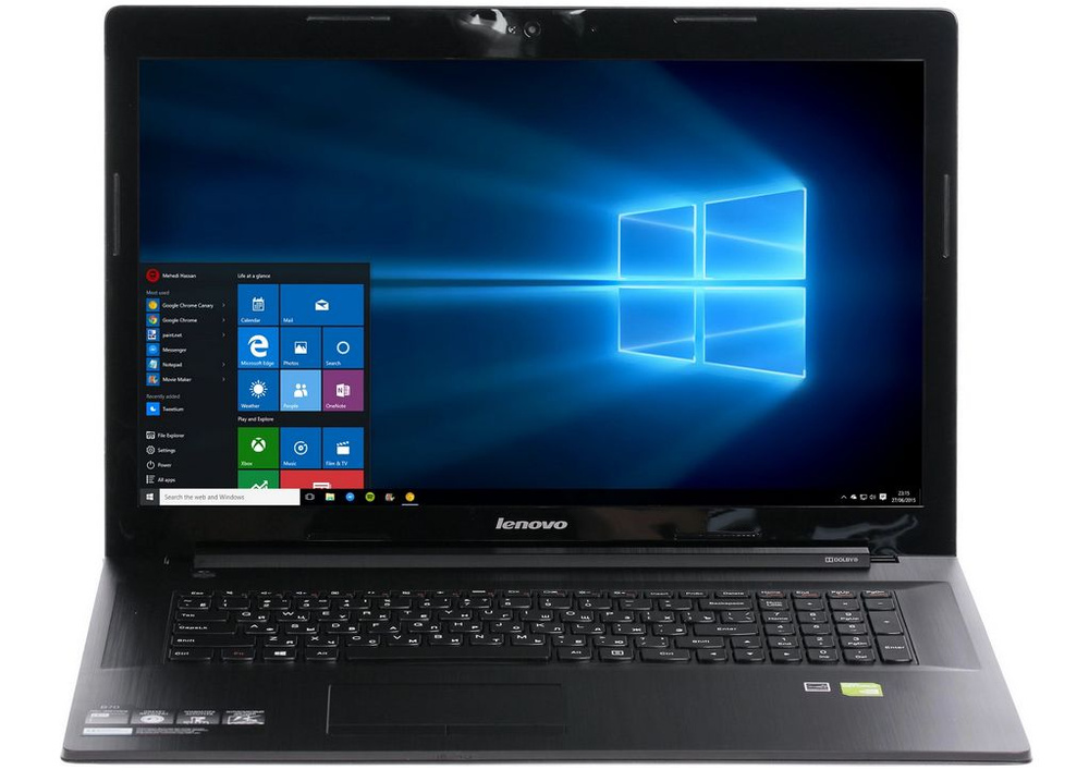 Lenovo B7080 (80MR02QBRK) Игровой ноутбук 17,3", Intel Core i3-5005U, HDD 1024 ГБ, NVIDIA GeForce 920M #1