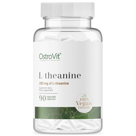 Л-Теанин OstroVit L-Theanine 200 mg Vege, 90 капсул - купить с ...