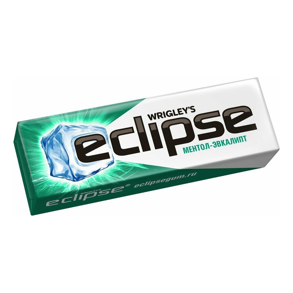 Жевательная резинка Eclipse Ментол эвкалипт 13,6 г, комплект: 7 шт. по 13.6 г  #1