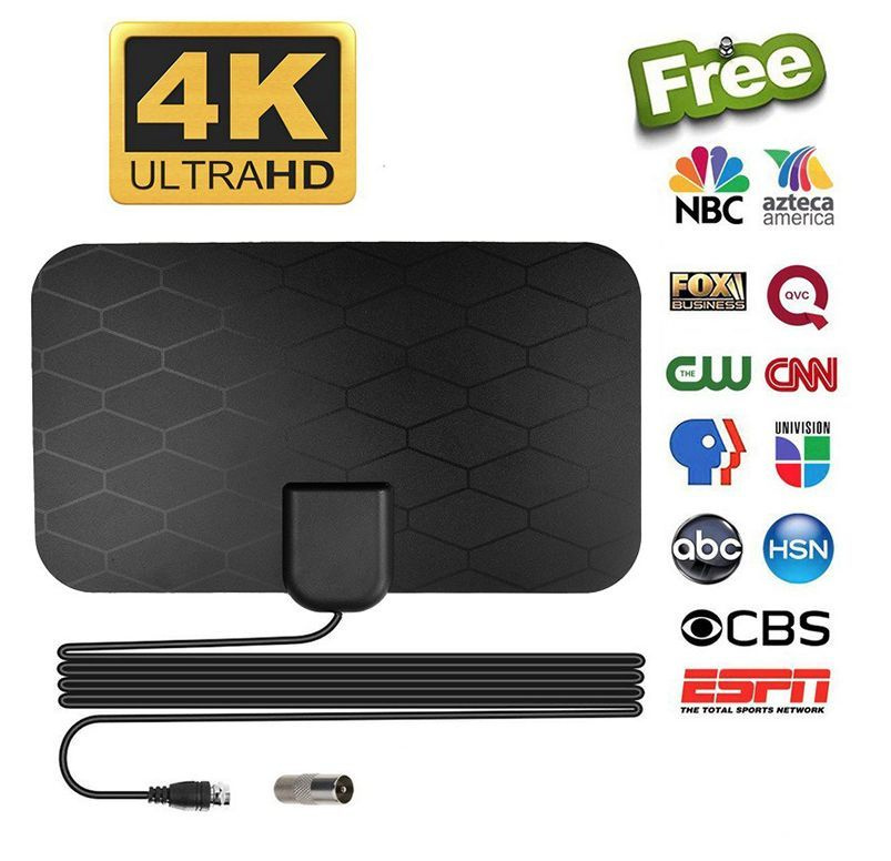 Телевизионная антенна TV Flat HD - компактная, мощная цифровая ТВ ...