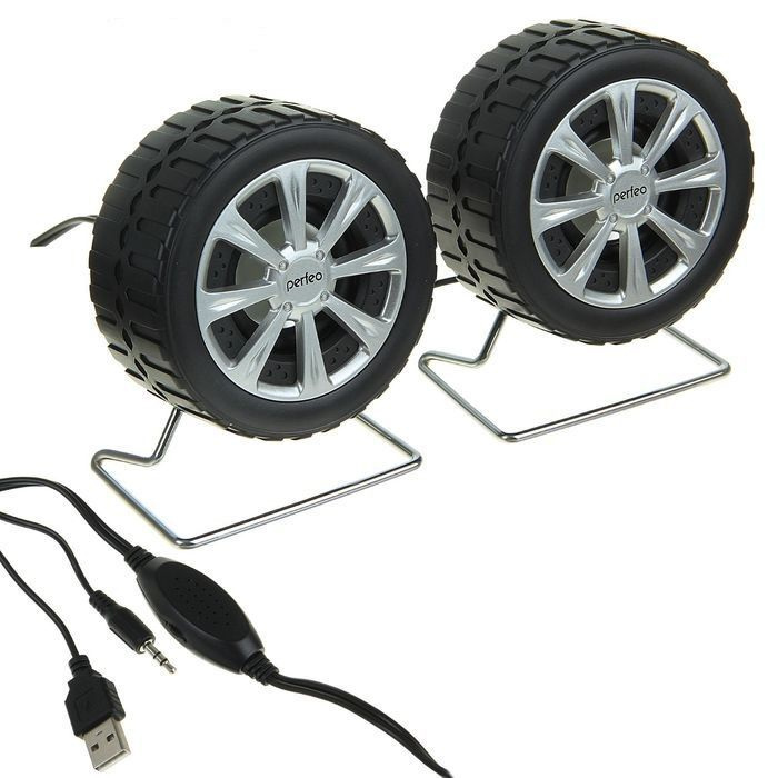 Колонки USB Perfeo PF-038 Шины - купить с доставкой по выгодным ценам в ...