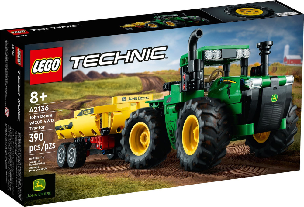 Lego technic sales john deere