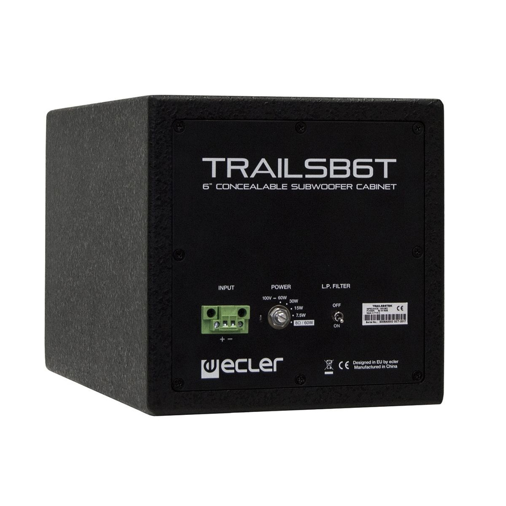 Сабвуфер Ecler TRAILSB6TBK #1