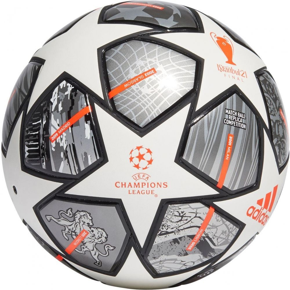 Футбольный мяч лига чемпионов, 5 размер, черный купить по выгодной цене в  интернет-магазине OZON (1356205307)