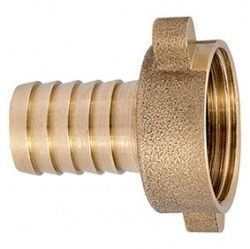Штуцер латунный для соединения шлангов 1/2" вн. - 8мм с накидной гайкой ...