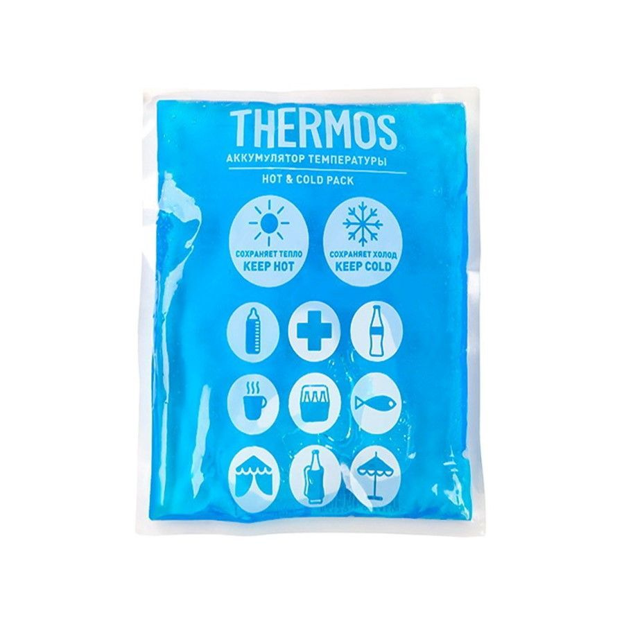 Аккумулятор температуры гелевый/криопакет THERMOS Gel Pack 350 г. 1 штука для холода и тепла  #1