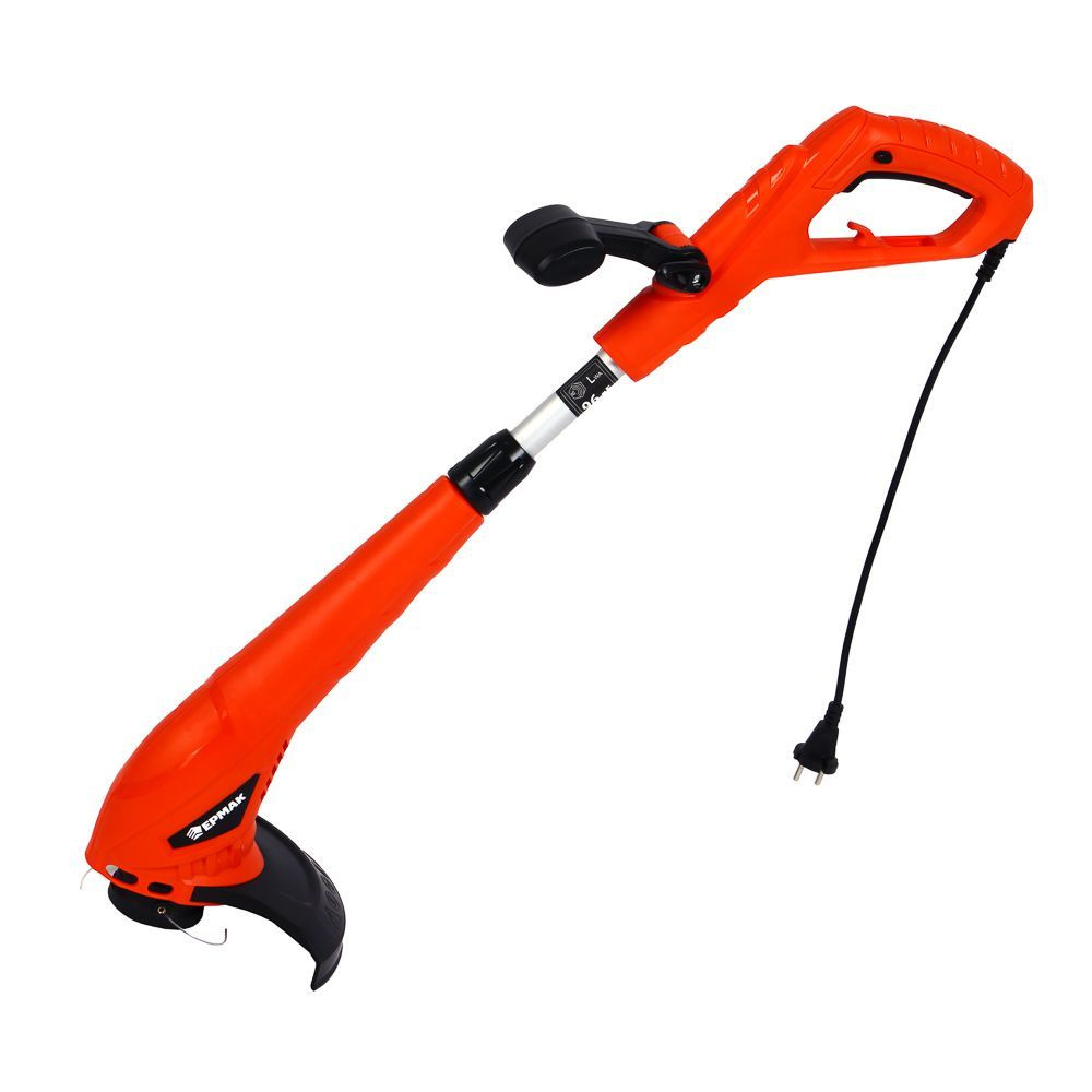 Триммер для травы электрический ЕРМАК, коса 350 Ватт, съёмн катушка с ...