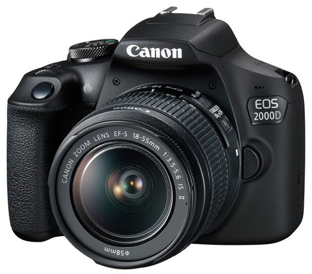 Зеркальный фотоаппарат Canon EOS 2000D Kit 18-55 IS II #1