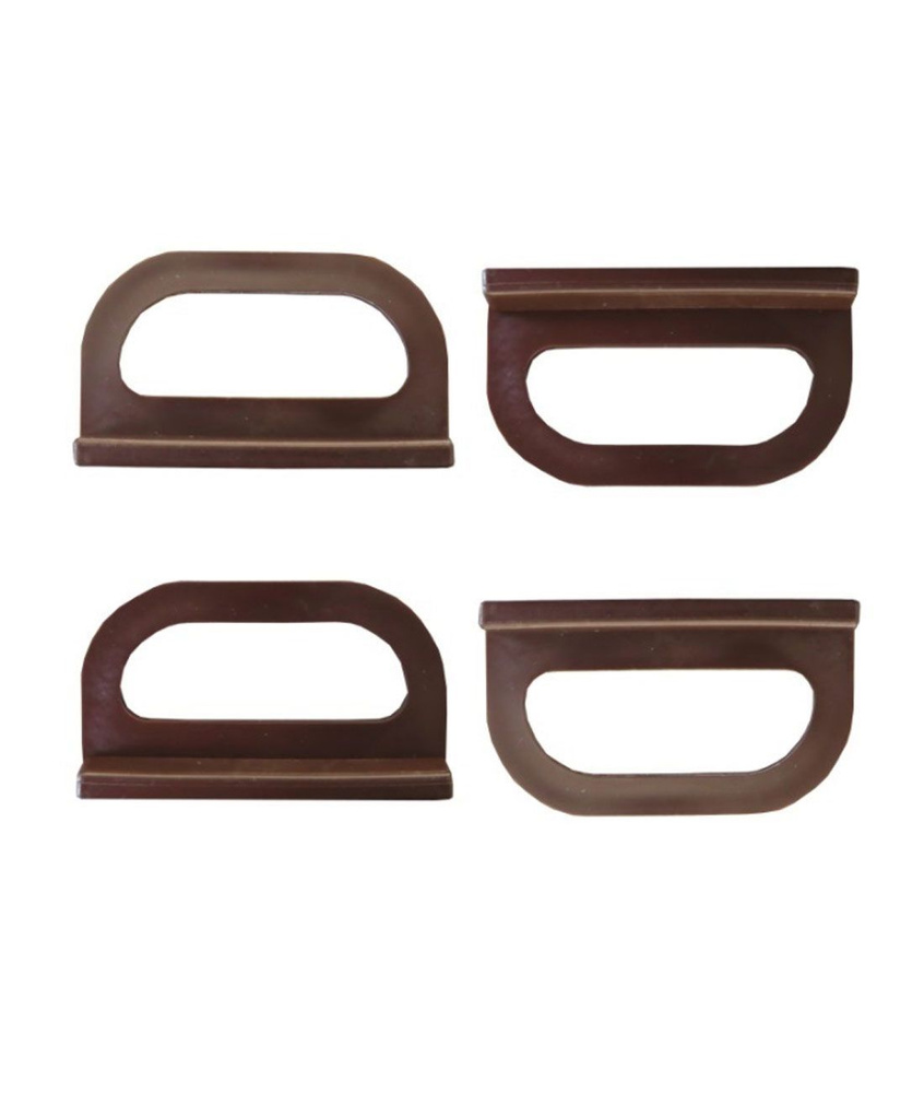 Ручки для москитной сетки коричневые 4 шт, держатель для москитной ...