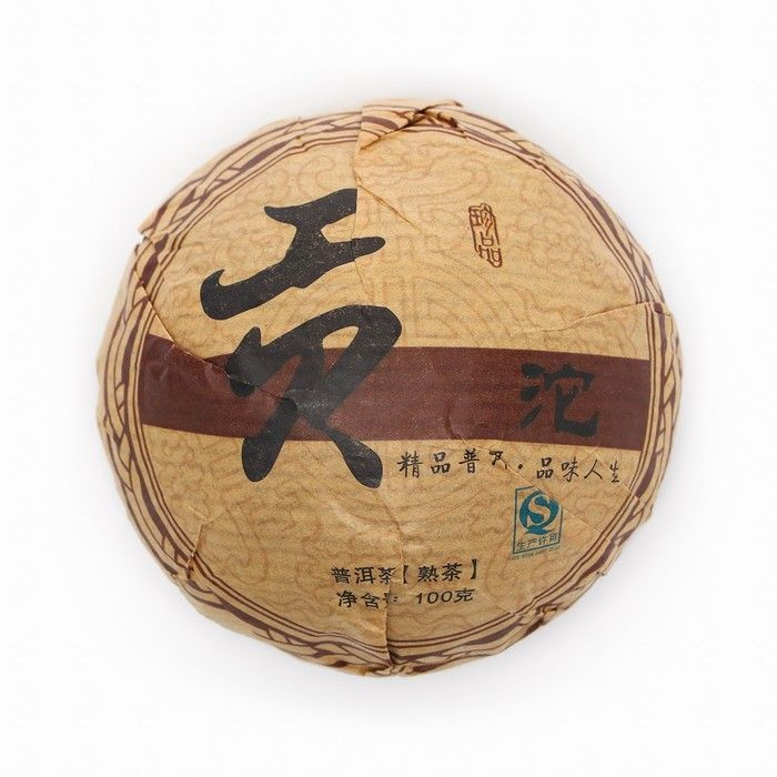 Китайский выдержанный чай "Шу Пуэр Tuocha", 100 г, 2020 г #1