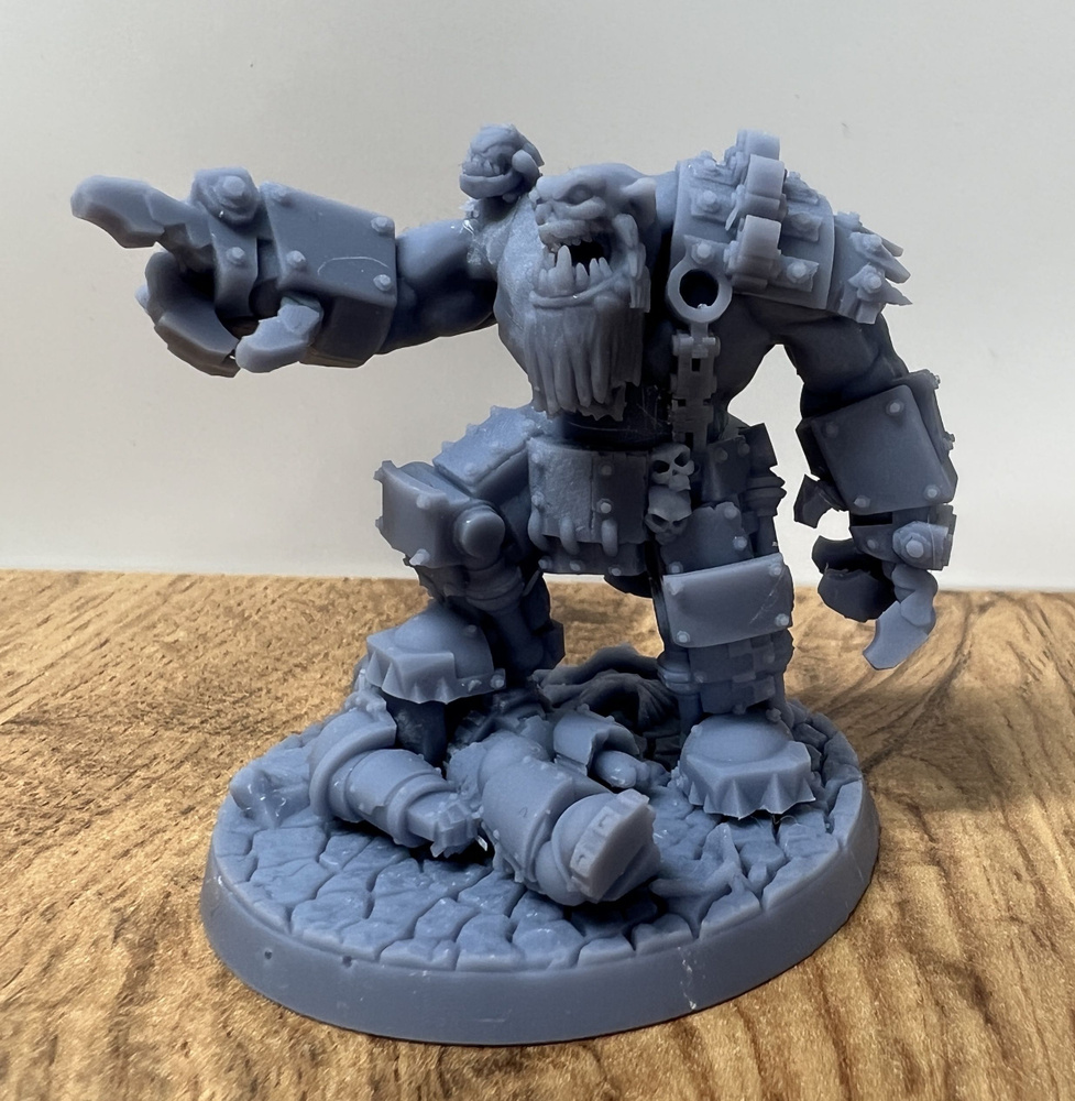 Warhammer 40000 Ork Warboss / Набор миниатюр для настольной игры - купить с  доставкой по выгодным ценам в интернет-магазине OZON (969585123)