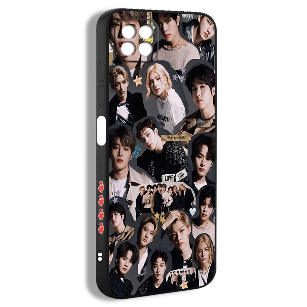 Чехол для смартфона Подходит для Samsung Galaxy A22 5G Корейская группа  Stray Kids арт SKZ10 - купить с доставкой по выгодным ценам в интернет- магазине OZON (834368181)