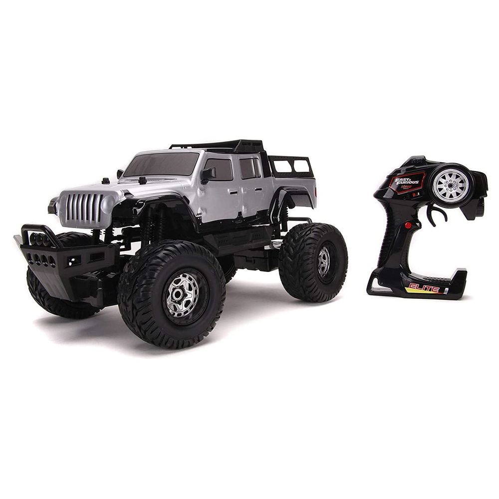 Машинки Fast & Furious 1:12 R/C Jeep Gladiator (4x4) - купить с доставкой  по выгодным ценам в интернет-магазине OZON (1022682160)