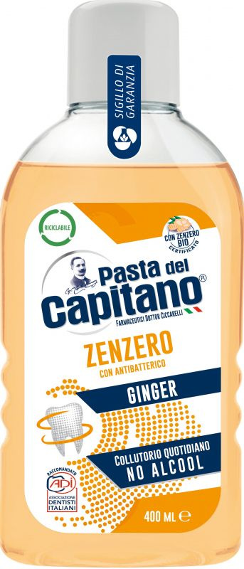 Ополаскиватель для рта PASTA DEL CAPITANO Ginger Имбирь, 400 мл #1